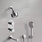 Remer TSH64 Tub and Shower Faucet Set with Handheld